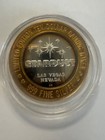 995 Stardust Las Vegas  10 Silver Strike  999 Fine Silver Enter The Night Token