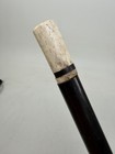 Korean War Usmc Officer   s Swagger Stick Rosewood Folkart Piece Unique Folk Art