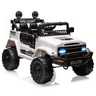     electric Car For Kids 12v Ride On Truck Car With Remote Control Led Lights Mus