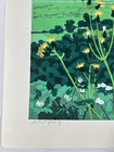 Fumio Kitaoka  A p Edition Woodblock Print    kushiro Marshland    1988 Signed