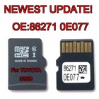  new  2025 Map Update Gps Navigation Micro Sd Card Toyota Models Oem 86271 0e077