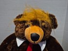 Nwt Donald Trump Trumpy Teddy Bear Original Authentic Deluxe 22  Plush Flag 