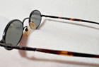Revo Italy 1207   010 Rare Sunglasses Raised Logo Bronze Metal Tortoise Arms