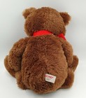 Gund 21  Tall  to Bear  Red Bowtie Brown Teddy Bear