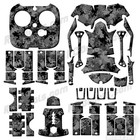 Dji Inspire 1 Quadcopter drone  Wrap skin  Transmitter   Digital Camo Black