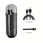      Electric Men Nose Ear Hair Trimmer Usb Rechargeable Clipper Led Display Tool