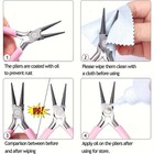 3-piece Jewelry Pliers Set - For Beading  Wire Work   Diy Jewelry Making