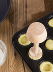 1pc Wooden Tart Mold - Diy Pastry   Baking Tool For Kitchen - New