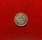Canada 1890 H 5 Cents Silver Coin Km 2 1m Mintage T4132a