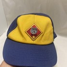 Cub Scout Wolf Ball Cap Yellow Blue One Size Adjustable