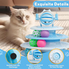 Cat Toy Interactive Pet Plaything For Indoor Kitten Interactive Kitty Puzzle Bal