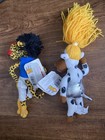 Lot Of 2 Infamous Meanies Plush Dolls     90s Parody Collectibles     Tags Attached