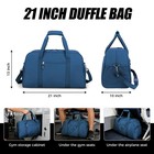 Searock 45l Gym Bag 21 Inches  l  X 13  w  X 10  h   Navy Blue