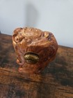 Burl Wood Art Display Artistic Wood Nature Burlwood Stunning With Tigers Eye  