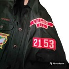 Vintage Men s Boy Scouts Of America Shirt With Patches And Pins