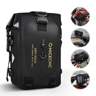 Motorcycle Rear Seat Tail Bag Motorbike Side Frame Bag Tool Storage Universal
