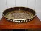 Vintage Iroquois Indian Head Beer And Ale Metal Tray