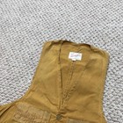 Vintage Trailblazer Winchester Vest Youth Xl Brown Canvas Hunting Game 60s 70s