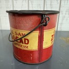 Vtg Uncle Sam Zinc Lead Ritz Paint Can C 1930s Advertising