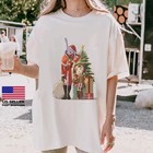 Amazing Digital Circus Christmas Shirt Cute Santa And Elf Graphic Kawaii Holiday