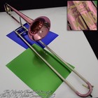 1938 Vintage King H  N  White 2b Liberty Trombone Purple Wow Sn 277048