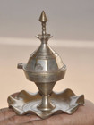 Vintage Solid Brass Handcrafted Dhoop  Perfume Box incense Stick Stand