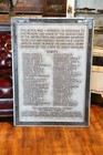 Vintage Military Army Veteran Wwii Memorial Plaque Wood Foundry Mold Sign Old