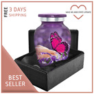 Mystic Butterfly Small Keepsake Urn For Human Ashes Qnty 1 - With Case   Bag New