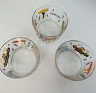 3-vintage Fernet-branca Dancing Queen Amaro Italian Liqueur Glass