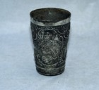 Antique1902 Pewter Coronation Cup Of King Edward Vii   Queen Alexandra England