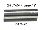 B2401-25 Adapter 5 16 -24 Female X  6mm-1 Female  Speargun Tip  3 8 