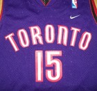 Vince Carter Toronto Raptors Nike Swingman  15 Jersey Adult Large New W  Defect