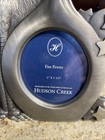 Hudson Creek Fine Pewter Standing Picture Frame Stork  6    X 5     Baby Pink Girl