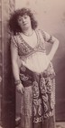 Stage Actress Marie Jansen   In The  oolah    Photo By Benjamin Falk   1887