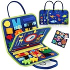Toddler Montessori Busy Board Kids Montessori Learning Toys Toddlers Travel Toy
