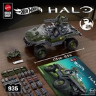 Mattel Brick Shop Hot Wheels Halo Unsc M12 Warthog Set New Presale Xbox 25th Ce