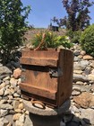 Vintage Military 40mm Cannon Projectile Ammunition Ammo Wood Crate Box W  Rope