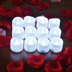 6 12 24pcs Flickering Battery Operated Flameless Led Tealights Votive Candles