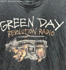 Green Day Black Revolution Radio Graphic T Shirt Spring Tour 2017 Women s Size S