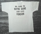 Vintage Rare 90s Notre Dame Sex Kills Screen Stars T-shirt Football Irish Xl Usa