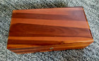 Vintage Lane Cedar Hope Chest Salesman Sample Size Hinged Wood Box No Key 9  5  3 