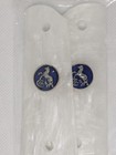 Ajax Grips Full Size 1911 Colt Kimber Springfield Pearlite With Blue nickel Coin