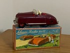 Schuco Radio 4012 Wind-up Tin Toy Car   Original Box Us Zone Germany Pa-55