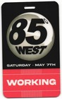 2022 85 West Janet Jackson Concert Working Laminate Backstage Pass Louisville Ky