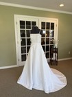 Alfred Angelo Beaded Ivory Wedding Dress Size 6 Size 8 Vintage 2000s A-line