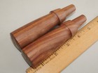 Pair Of New Rosewood Socket Chisel Handles For Tool Restoration