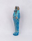Ancient Egyptian Style Antiquities God Anubis Statue   Symbol Ankh Key Of Life