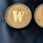 Large Wine Sign 12 X 48 Inch Winery   Vineyard Rustic 4pc Wooden   Steel Wall 