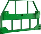Heavy-duty 50  Skid Steer Pallet Fork Frame W  Bale Spear Sleeves For Jd Loaders