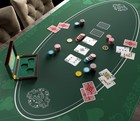 Bullets Playing Cards Dealer Button Set Including Big Blind And Small Blind Butt